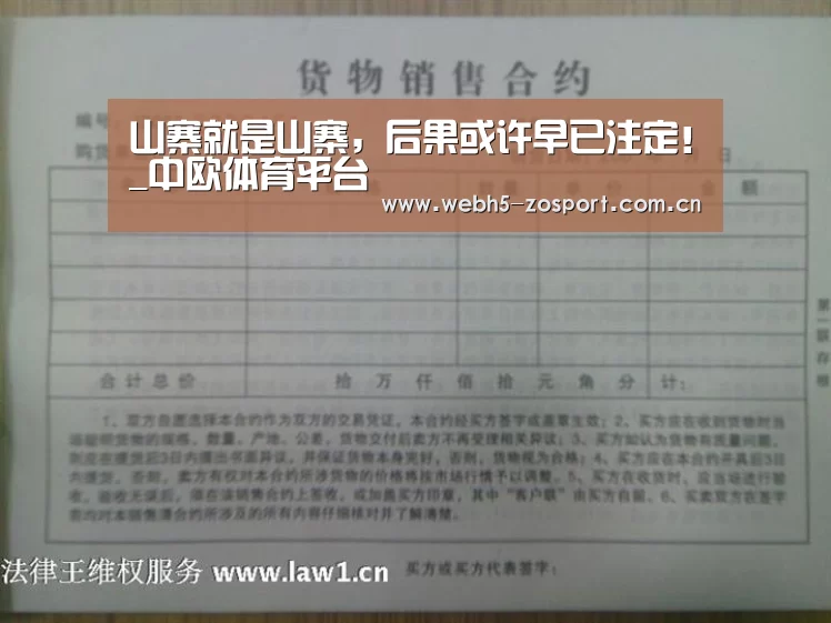 山寨就是山寨,后果或许早已注定!_中欧体育平台(图2) 中欧体育